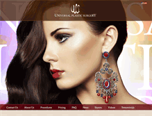 Tablet Screenshot of plasticsurgerycr.com